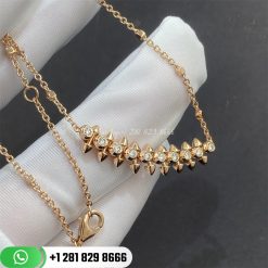 Clash De Cartier Necklace Diamonds Rose Gold Diamonds - N7424407