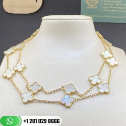 van-cleef-arpels-vintage-alhambra-long-necklace-20-motifs-yellow-gold-mother-of-pearl-vcara42100-custom-jewelry