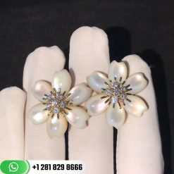 van-cleef-arpels-rose-de-noel-earrings-mini-model-yellow-gold-diamond-mother-of-pearl-vcarp7rv00-custom-jewelry