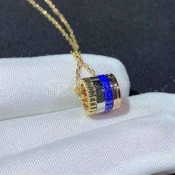 Boucheron Quatre Blue Edition Mini Ring Pendant JPN00635