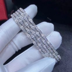 Cartier Agrafe Bracelet White Gold, Diamonds H6020117