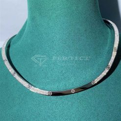 Cartier Love Necklace Collar White Gold N7424352