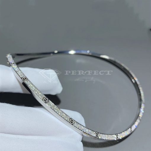 Cartier Love Necklace Collar White Gold N7424352