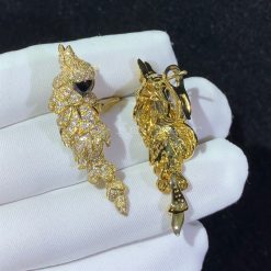 Cartier Oiseaux Libérés Earrings Yellow Gold N8503300