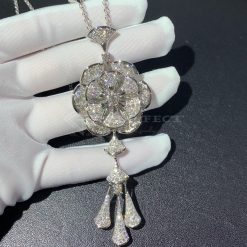 Bvlgari White Gold and Diamond Divas' Dream Flower Necklace