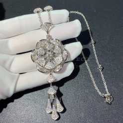 Bvlgari White Gold and Diamond Divas' Dream Flower Necklace
