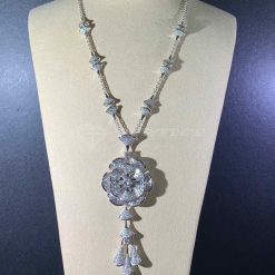 Bvlgari White Gold and Diamond Divas' Dream Flower Necklace