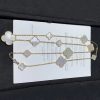 Van Cleef Arpels Magic Alhambra Long Necklace, 11 Motifs Yellow Gold, Mother-of-pearl VCARD79500