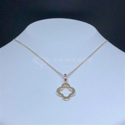 Van Cleef Arpels Byzantine Alhambra Pendant Yellow Gold VCARD38900