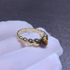 Van Cleef Arpels Perlée Couleurs Tiger's Eye Ring