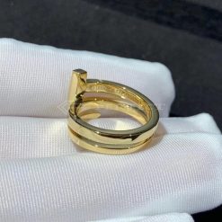 Tiffany T Diamond Square Wrap Ring in 18k Yellow Gold
