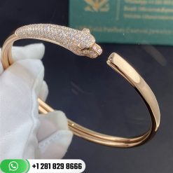 Cartier Panthère De Cartier Bracelet Rose Gold, Onyx, Emeralds, Diamonds Ref. N6717917