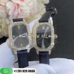 Harry Winston Emerald Diamants Womens Watch Emeqhm18yy001 Custom Watches Coral (1)