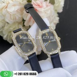 Harry Winston Emerald Diamants Womens Watch Emeqhm18yy001 Custom Watches Coral (2)