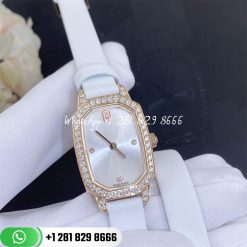 Harry Winston Emerald Diamants Womens Watch Emeqhm18rr001 Custom Watches Coral (1)
