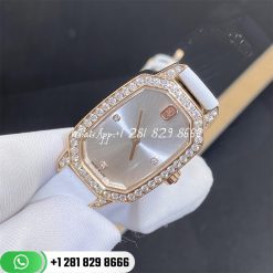Harry Winston Emerald Diamants Womens Watch Emeqhm18rr001 Custom Watches Coral (2)
