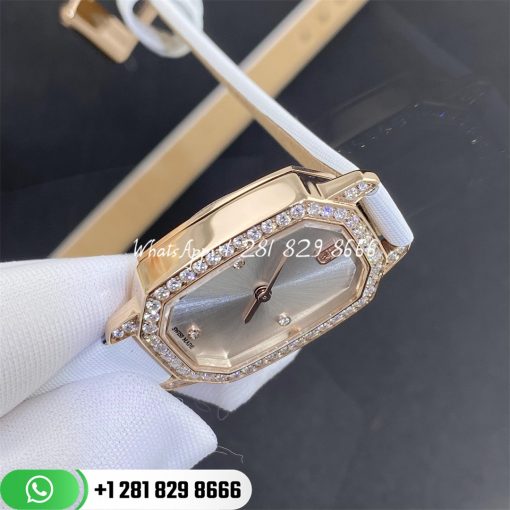 Harry Winston Emerald Diamants Womens Watch Emeqhm18rr001 Custom Watches Coral (3)