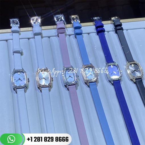 Harry Winston Emerald Diamants Womens Watch Emeqhm18ww007 Custom Watches Coral (2)