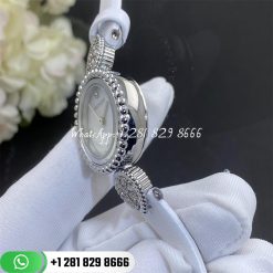 Boucheron Womens Serpent Boheme Stainless Steel Diamond Leather Strap Watch Custom Watches (2)