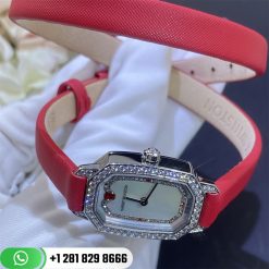 Harry Winston Emerald Diamants Womens Watch Emeqhm18rr009 Custom Watches Coral (3)