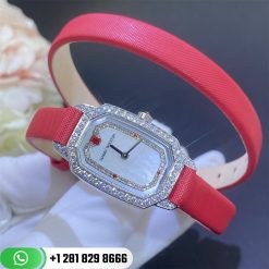 Harry Winston Emerald Diamants Womens Watch Emeqhm18rr009 Custom Watches Coral (4)