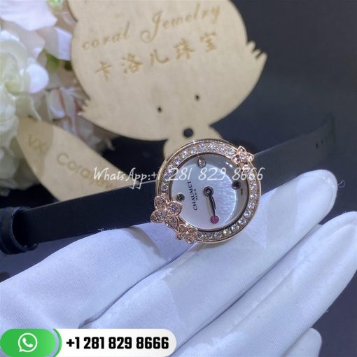 Hortensia Eden Watch Uae 50th Anniversary Limited Edition Rose Gold Diamonds Mother Of Pearl Custom Watches (3)