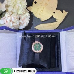 Chaumet Hortensia Watch Steel Diamonds Malachite Custom Watches (3)