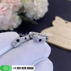 Cartier panthere de cartier earrings white gold n8515155 custom jewelry ciral (2)