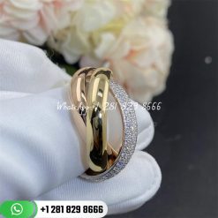 Cartier trinity ring classic medium model b4038900 custom jewelry (2)