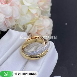 Cartier trinity ring classic medium model b4038900 custom jewelry (3)