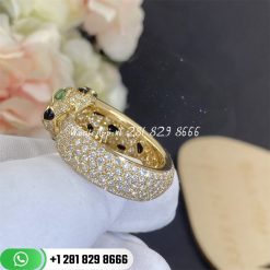 Cartier panthere de cartier ring yellow gold n4767700 custom jewelry coral (1)