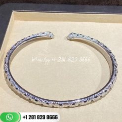 Cartier panthere de cartier torque necklace articulated paved n7424435 custom jewelry (4)