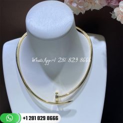 Cartier juste un clou collar necklace medium model yellow gold n7424165 custom jewelry (1)
