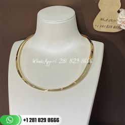 Cartier love necklace yellow gold diamond collar n7424355 custom jewelry (2)