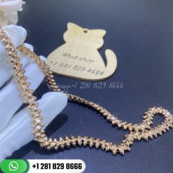Clash de cartier necklace flexible medium model rose gold n7424407 custom jewelry (3)