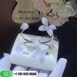 Pasquale bruni giardini segreti bracelet in 18k white gold with diamonds custom jewelry (3)